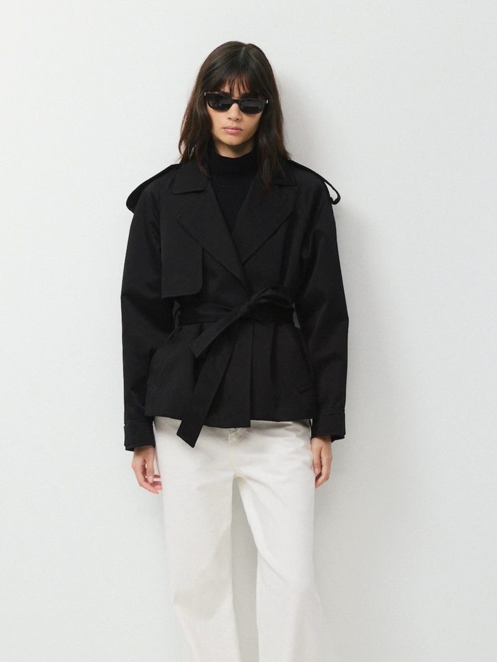 The Davis Short Trench Coat